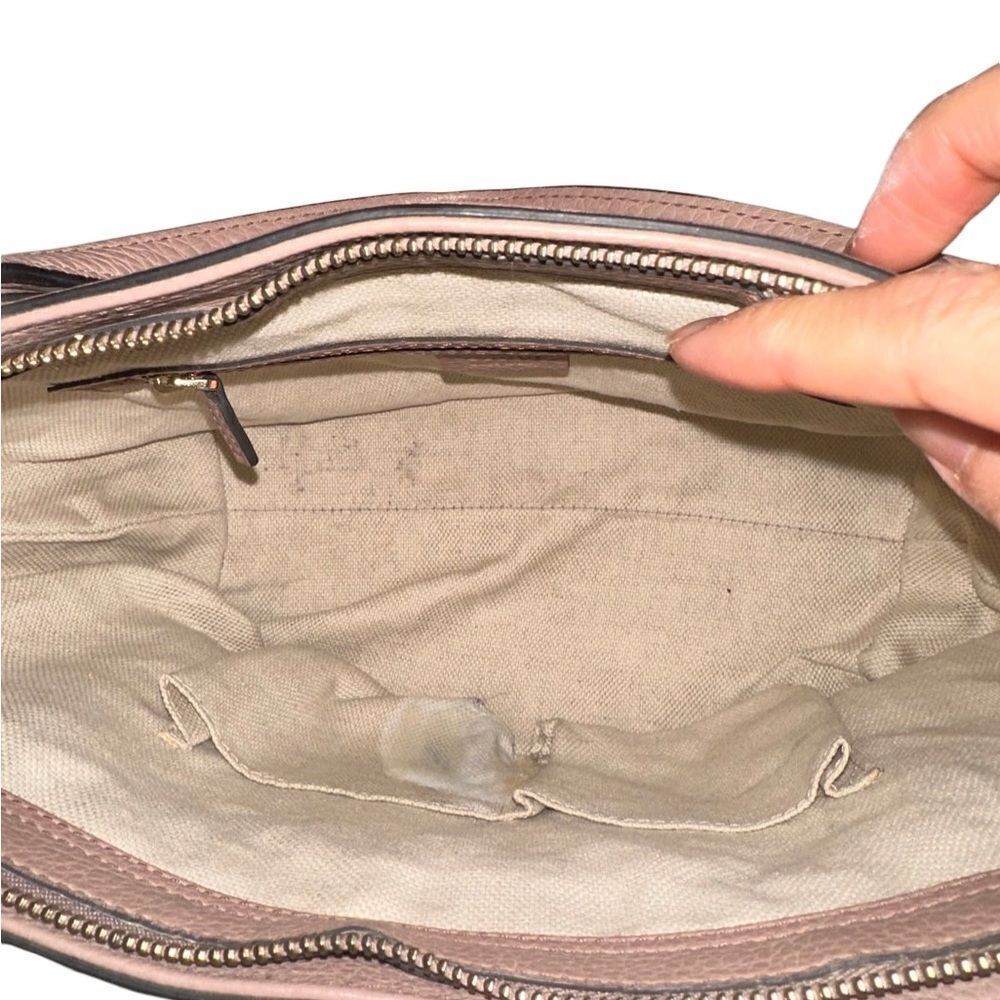 Gucci soho tote with strap - Picture 9 of 13